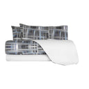 Carrara Demetra Modern Percale Duvet Cover Set