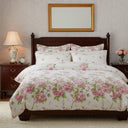 Emporium La-vie-en-rose Floral Percale Duvet Cover Set