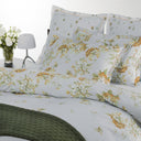 Modern Rhododendrons Percale Duvet Cover Set Emporium