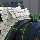 Emporium Scotland Geometric Percale Duvet Cover Set