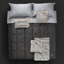 Modern Out-of-Collection Duvet Cover Set, Macro Zebra Print, Cotton Sateen