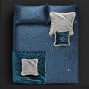 Modern Out-of-Collection Duvet Cover Set, Macro Zebra Print, Cotton Sateen