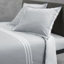 Mirabello Hilton Solid Color Percale Duvet Cover Set