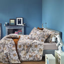 Mirabello Duvet Cover Set Le grand fleur Floral Cotton Sateen