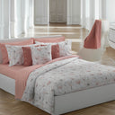 Bellora Light Flowers Floral Percale Sheet Set