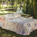 Mirabello Hydrangea Bouquet Floral Percale Luisiana Bed Linen Set