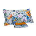 Emporium Watercolor Floral Flower Percale Duvet Cover Set