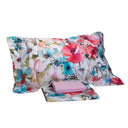 Emporium Watercolor Floral Flower Percale Duvet Cover Set