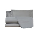 Emporium Riga-raso Solid Color Sheet Set in Cotton Sateen
