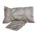 Mirabello Shibori Geometric Percale Luisiana Bed Linen Set