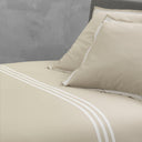Mirabello Brera Hilton Solid Percale Sheet Set