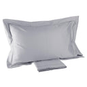 Mirabello Brera Precious Plain Sateen Cotton Sateen Sheet Set