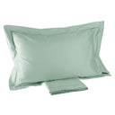 Mirabello Brera Precious Plain Sateen Cotton Sateen Sheet Set