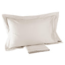 Mirabello Brera Precious Plain Sateen Cotton Sateen Sheet Set