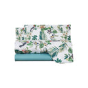 Mirabello Exotica Floral Percale Sheet Set