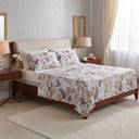 Mirabello Fading Orchid Floral Percale Luisiana Sheet Set