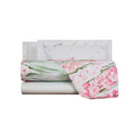 Mirabello Gladioli Floral Percale Sheet Set