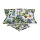 Mirabello Hydrangea-jungle Floral Percale Sheet Set