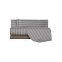Mirabello Luisiana Oxford Geometric Percale Duvet Cover Set