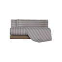 Mirabello Luisiana Oxford Geometric Percale Duvet Cover Set