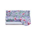 Mirabello Plumbago Floral Cotton Sateen Sheet Set