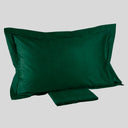 Mirabello Brera Precious Plain Sateen Cotton Sateen Sheet Set