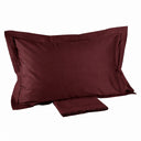 Mirabello Brera Precious Plain Sateen Cotton Sateen Sheet Set