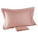 Mirabello Brera Precious Plain Sateen Cotton Sateen Sheet Set