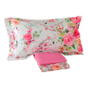 Mirabello Floral Rose Branch Percale Sheet Set