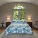 Mirabello Sea Flower Floral Percale Sheet Set