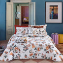 Mirabello Wild Orchid Modern Percale Sheet Set