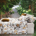 Mirabello Winter Garden Floral Cotton Sateen Sheet Set