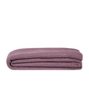 Bellora Stone Unquilted Plain Honeycomb Bedspread