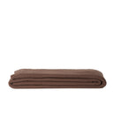 Mirabello Luisiana Unquilted Bedspread with Jacquard Sateen Solid Colour