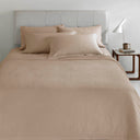 Mirabello Luisiana Lunel Solid Color Non-Quilted Cotton Bedspread