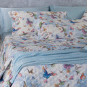 Mirabello Volo-di-farfalle Modern Cotton Unquilted Bedspread