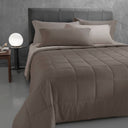 Mirabello Luisiana Quilted Bedspread Louisiana Solid Color in Percale Luisiana