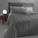 Mirabello Luisiana Quilted Bedspread Louisiana Solid Color in Percale Luisiana