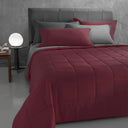 Mirabello Luisiana Quilted Bedspread Louisiana Solid Color in Percale Luisiana