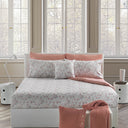 Bellora Flowered Garden Floral Quilted Bedspread in Percale