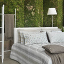 Bellora Regimental Geometric Percale Quilted Bedspread