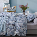 Mirabello Van Gogh Floral Percale Quilted Bedspread