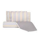 Bellora Nico Geometric Percale Duvet Cover with Pillowcases