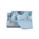 Carrara Storm Modern Percale Duvet Cover with Pillowcases