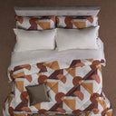 Mirabello Forme Moderno Luisiana Percale Duvet Cover with Pillowcases