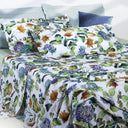 Duvet Cover Set with Pillowcases Mirabello Hydrangea-jungle Floral Percale