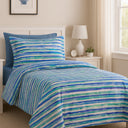Emporium Lively Modern Percale Duvet Cover with Pillowcases
