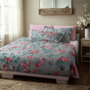 Emporium Monet Floral Percale Duvet Cover with Pillowcases