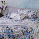 Mirabello Rose Branch Floral Percale Duvet Cover with Pillowcases