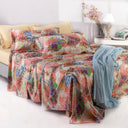 Duvet cover with pillowcases Mirabello Sharm Modern Percale